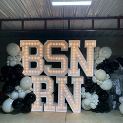 Marquee Light Up Letters