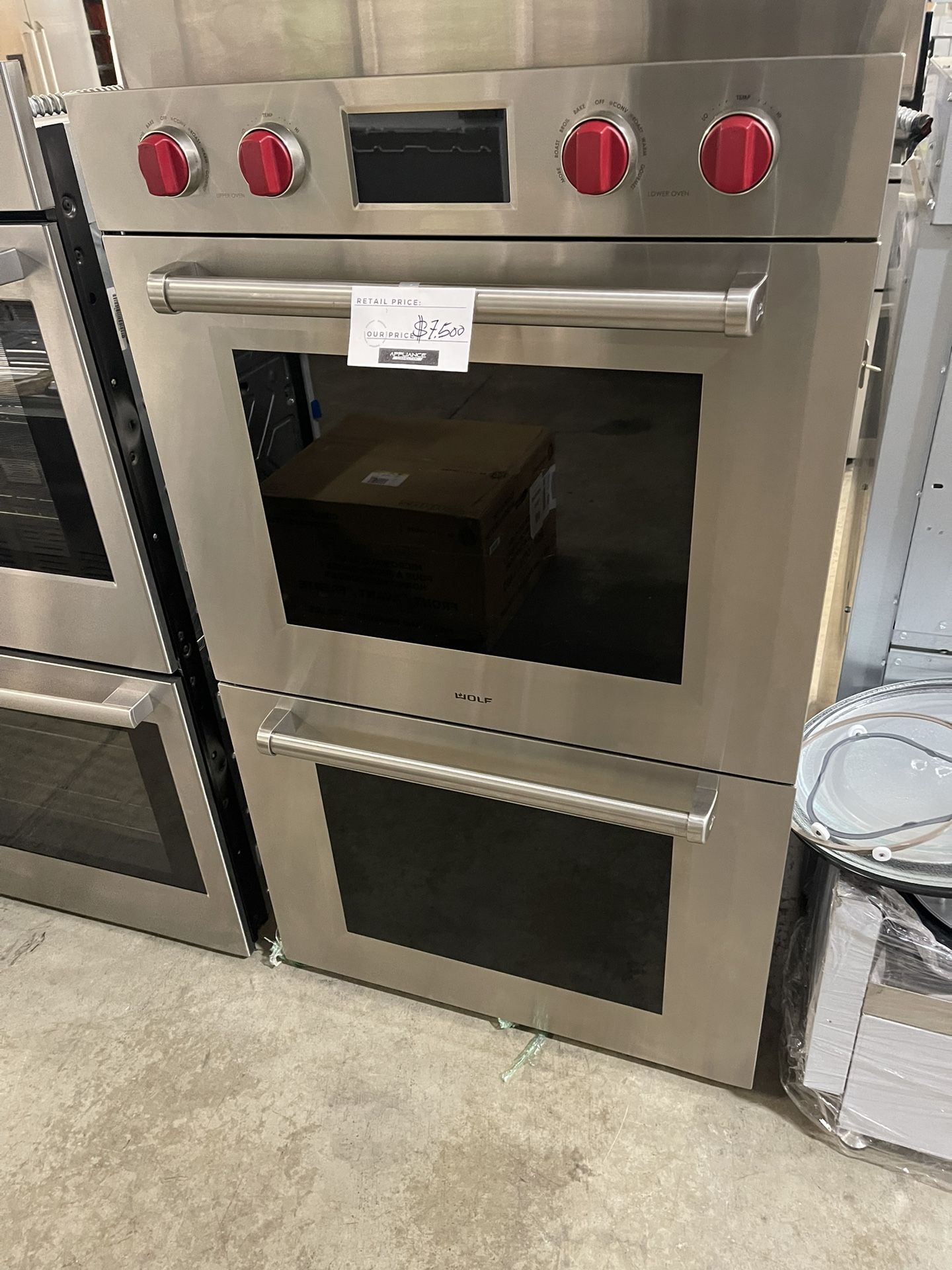 WOLF DOUBLE WALL OVEN 30 INCH WIDE