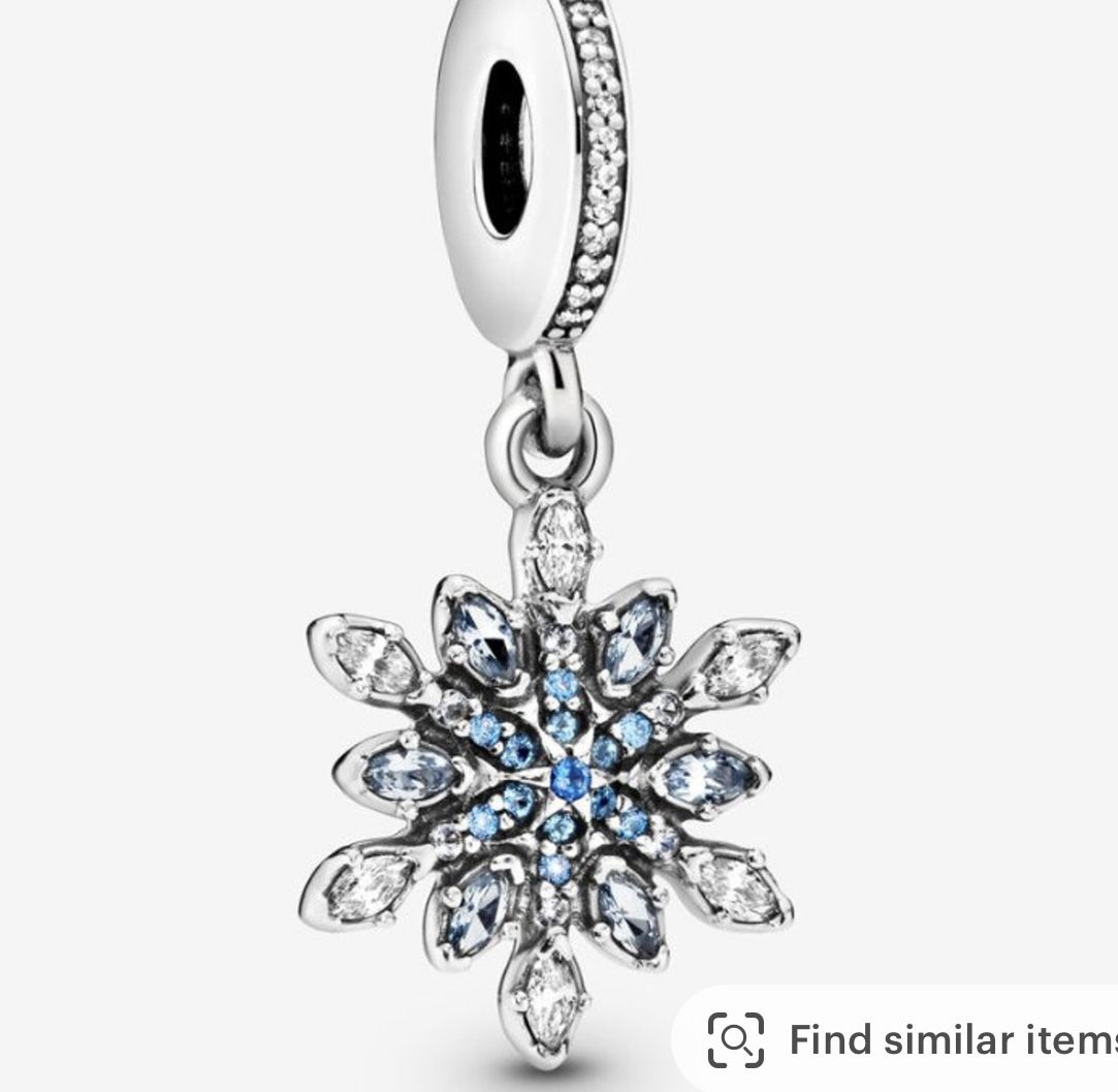 Pandora Snowflake Charm 