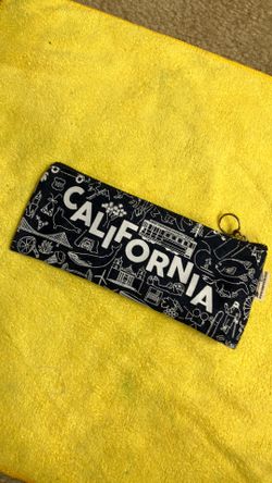 California pencil pouch