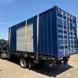 20ft Shipping Container w/ Custom Side Roll-Up Door – Easy Access! 