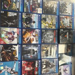 PS4 & PS3 Games for Sell