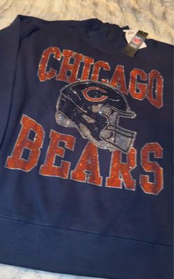 Chicago Bears rhinestone sweater