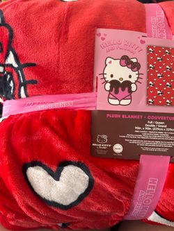 Hello Kitty 90x90 Queen blanket