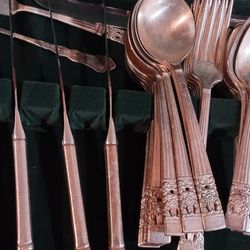 Silver plated 50 Piece Flatware