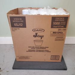 Dart Foam Containers 6 oz 650 Count