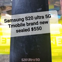 Samsung S20 ULTRA 5G TMOBILE BRAND NEW SEALED 
