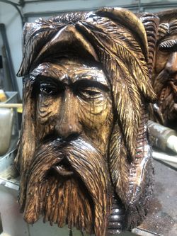 Wood carving