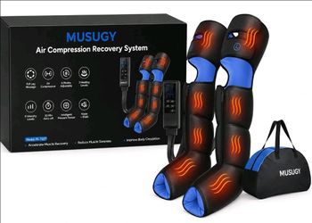 Air Compression Recovery System / Full Leg Massager with Heat MUSUGY
