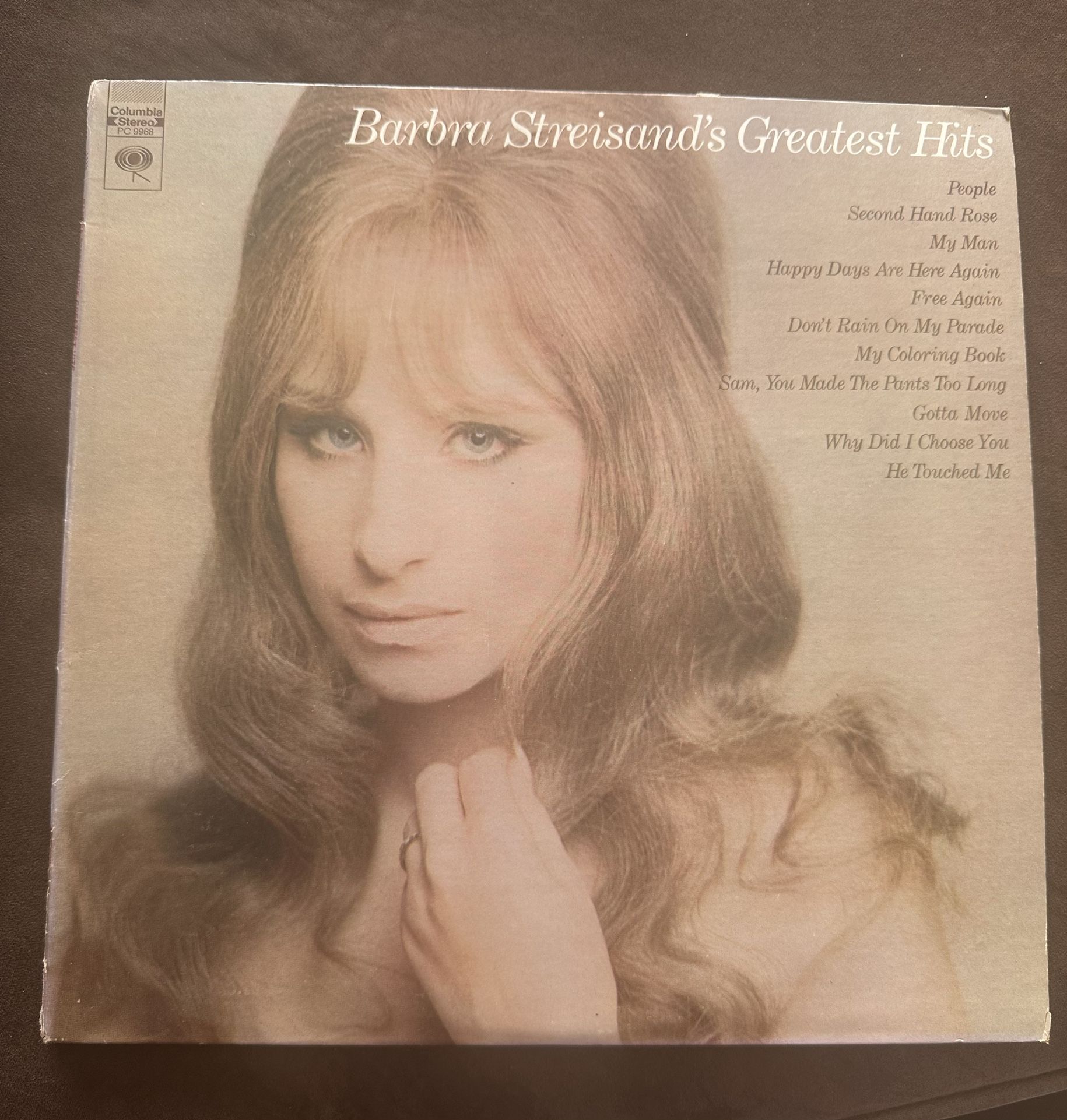 Barbara Streisand’s Greatest Hits Vinyl Record
