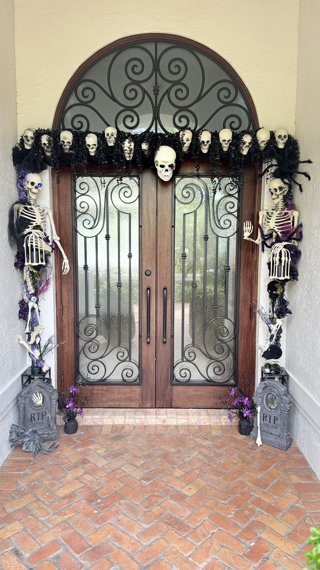 Haunted Arch Front Door