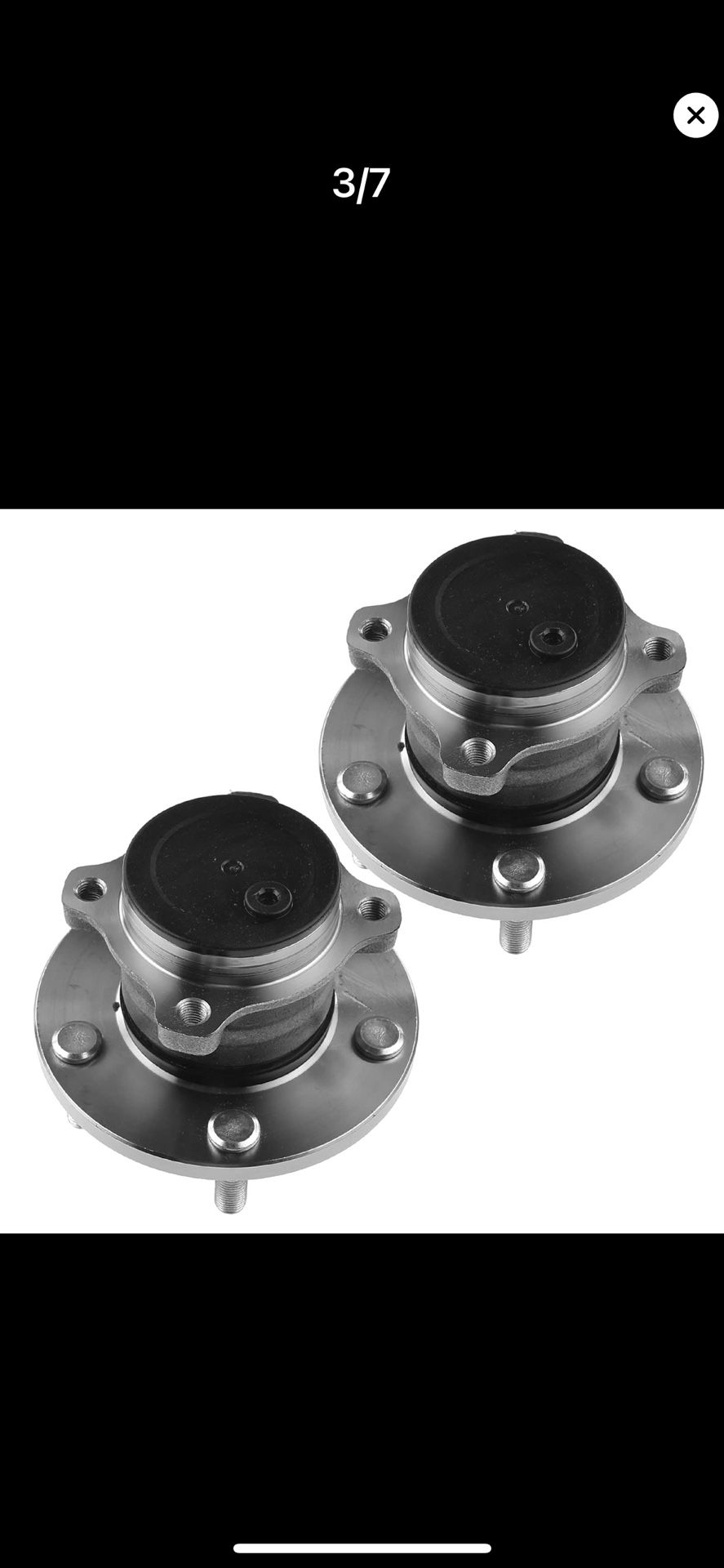 Mazda 2pcs Wheel Hub and Bearing Assembly Set