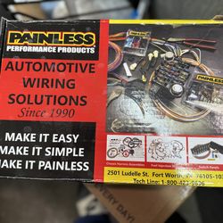 COMPLETE WIRING HARNESS- NEVER OPENED- 25 Circuit – Pro Series – GM Keyed Column – Bulkhead Firewall Pass-Through Part No 10413
