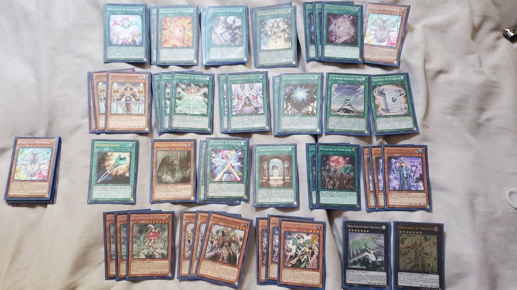 Yugioh spellbook prophecy competitive deck plus side/extra