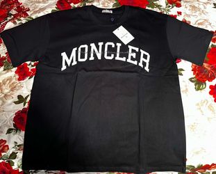 Moncler Black Logo T-Shirt with Tags