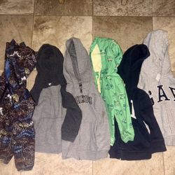 Lot of 3T hoodies/jackets