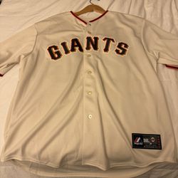San Francisco Giants Jersey 40 BUMGARNER XL 