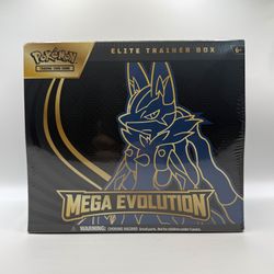 Pokemon Mega Evolutions Elite Trainer Box ETB Mega Lucario