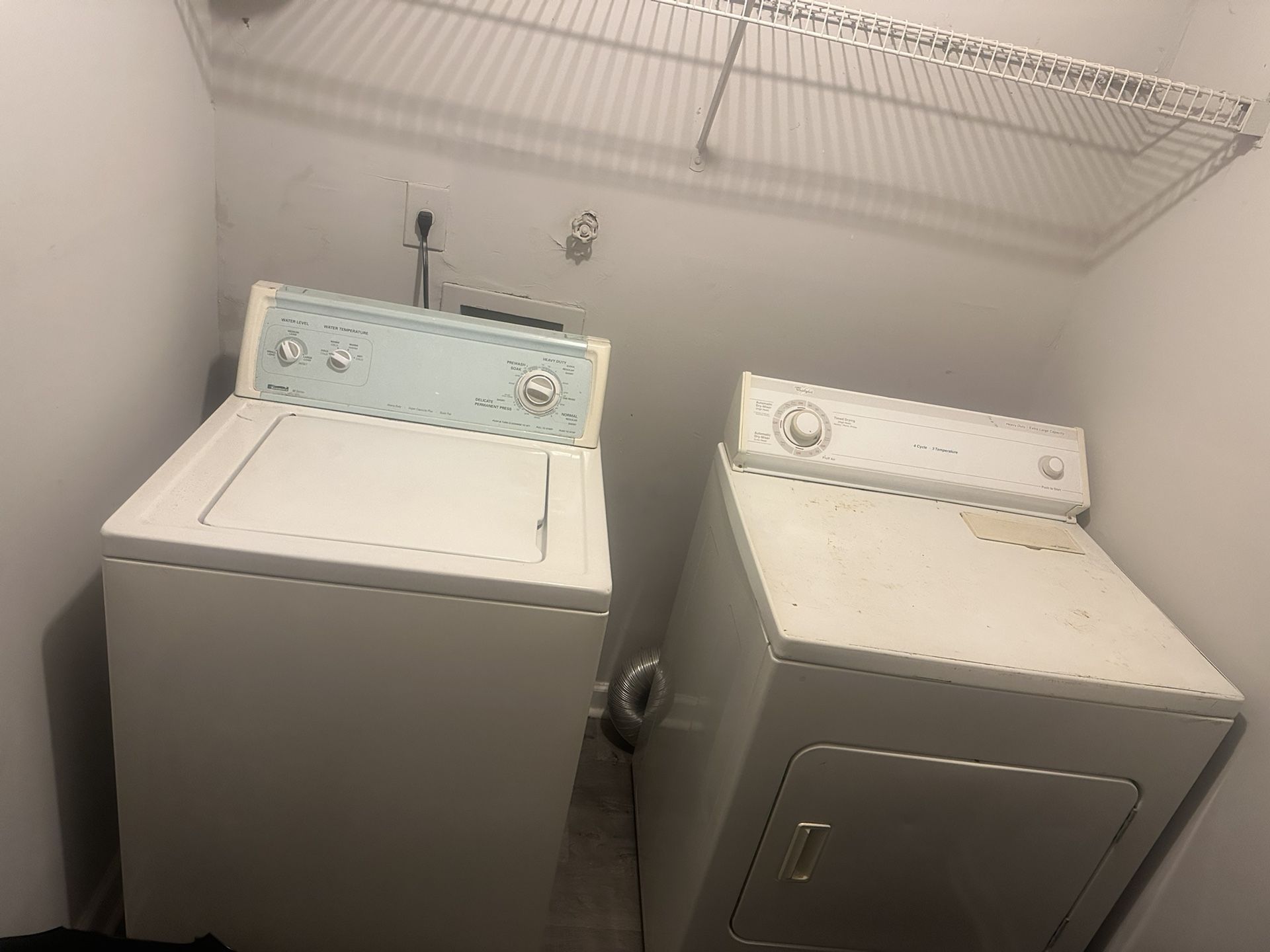 Washer And Dryer
