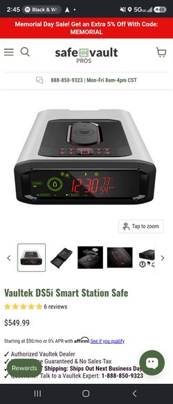 Vaultek Bluetooth safe