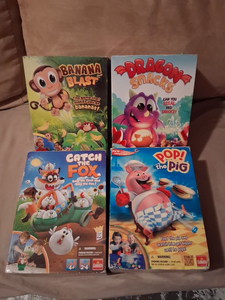 4 Goliath Gameboards For Kids Ages 4+