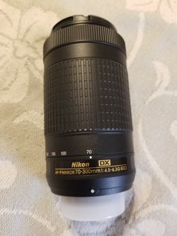Nikon dx 70-300 lens