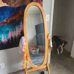 Full Length Blonde Mirror