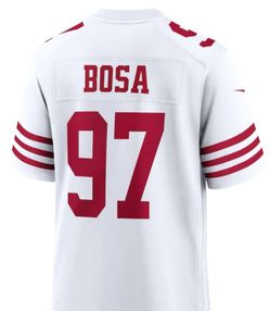 Nick Bosa #97 San Francisco 2XL  White