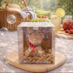 Bubbles Bear Bubblegum Soap  Bubblebrook Village™ Collectible | Includes Map, Story & Trading Card