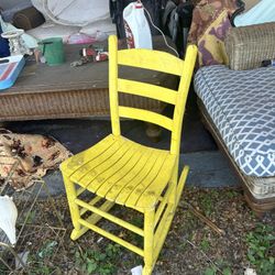 Child’s Vintage Rocking Chair 