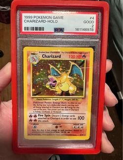 Charizard PSA 2 1999 unlimited