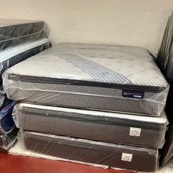 King Size Mattress Serta iComfort Hybrid Applause II 16” Pillow Top | Factory Sealed | Same Day Pickup & Delivery