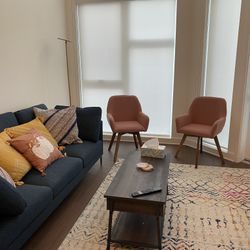 Teal 3 Seater Castlery Couch