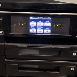 Workforce 845 Epson Remote, BT, And WiFi Capabilities 