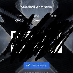 Friday Excision Ticket