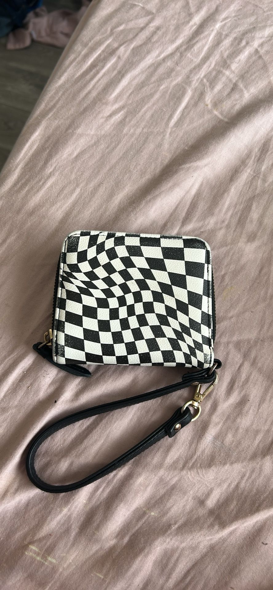 Checkered Wallet