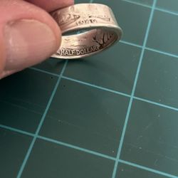 Silver Coin Ring