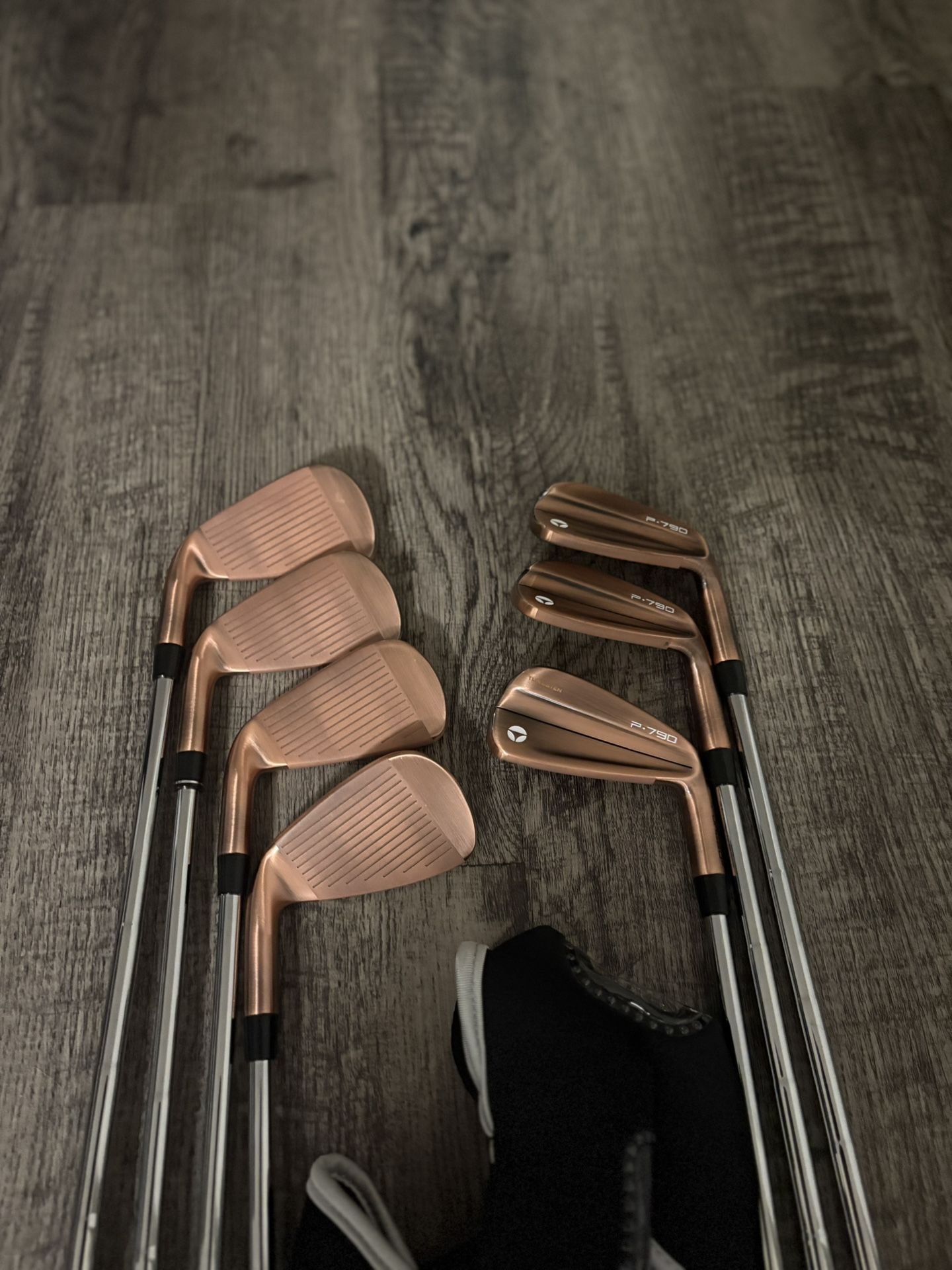 TaylorMade P790 Copper Iron Set KBS TOUR LITE