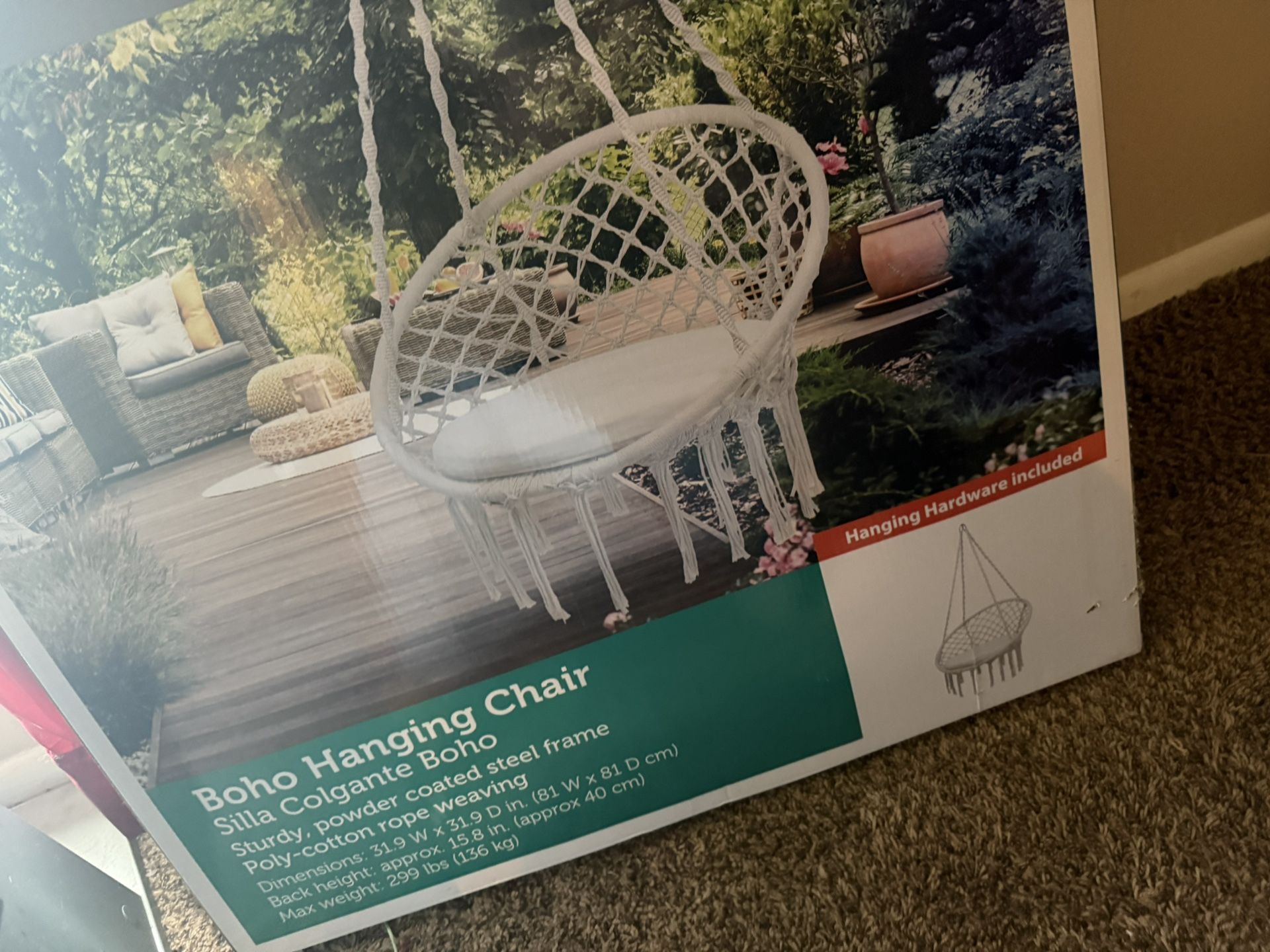 Boho Hanging Chair