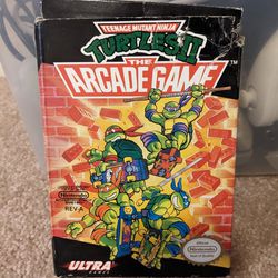 Ninja Turtles II The Arcade Game NES Box Only