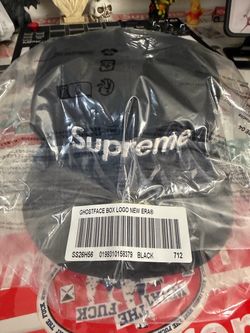 7 1/2 fitted Supreme Ghostface hat