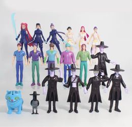 Kpop Demon Hunters Action Figure Toys Set of 18 Pcs