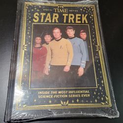 Leather bound Special Star Trek Edition Time Magazine Hardback Book