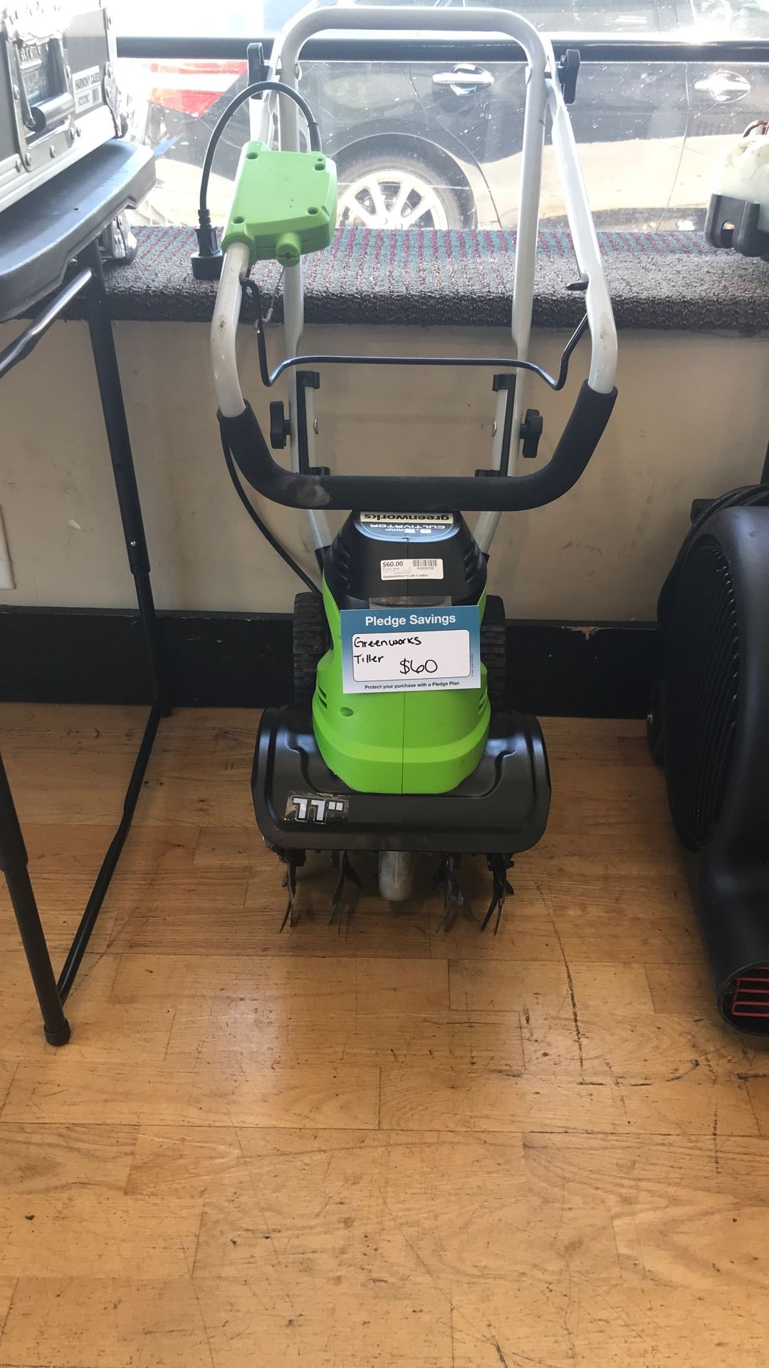 Greenworks Tiller