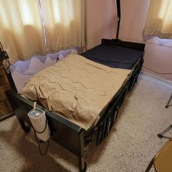 Home hospital bed electric