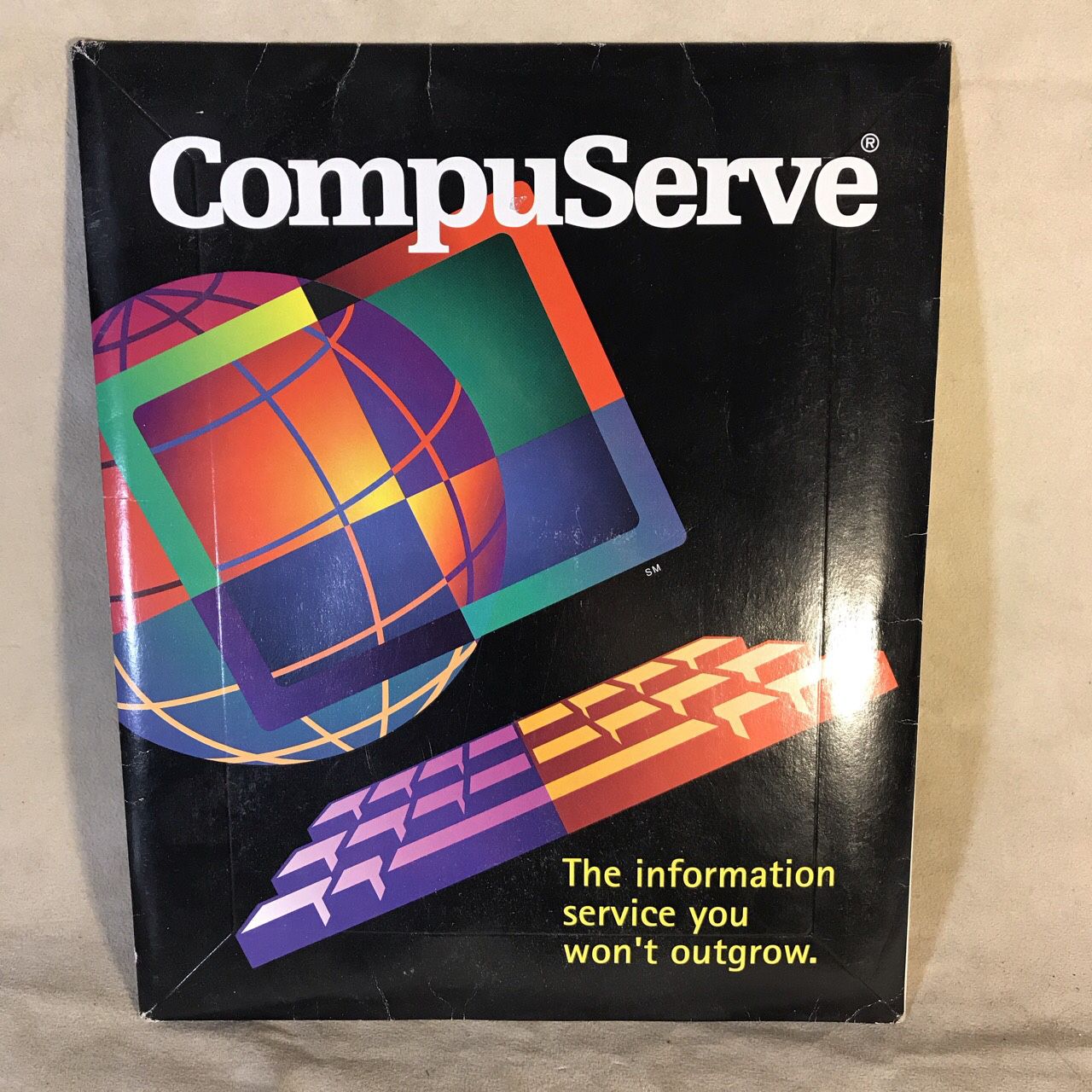 1996 Compuserve Software 3.5” Disk & New Member Guide