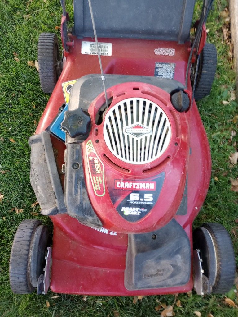 Craftsman Lawnmower 6.5 Horsepower Lawnmower