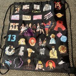 Taylor swift Drawstring Bag