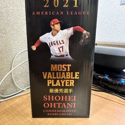 Shohei Ohtani 2021 MVP Bobbled Head