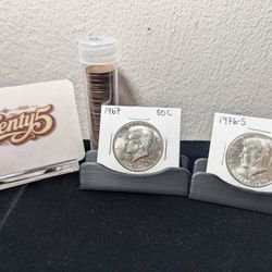 UNCIRCULATED SILVER KENNEDY HALF DOLLARS